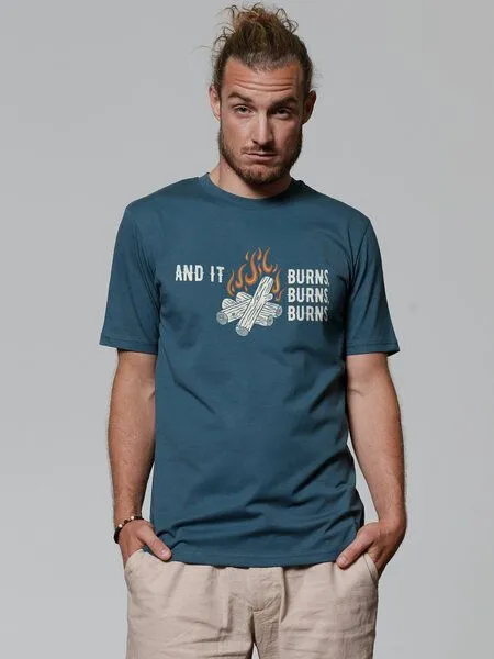 watapparel watapparel T-Shirt Unisex And it burns, Stargazer, – Produktbild 1 von 3