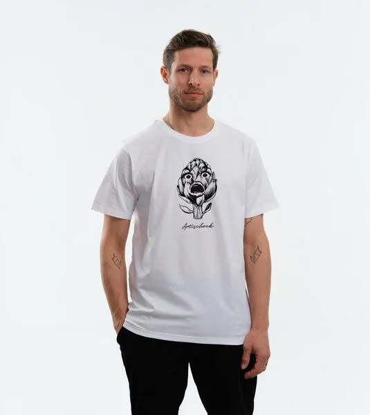 Gary Mash GARY MASH Shirt Artischock aus Biobaumwolle, Weiß, – Produktbild 3 von 3