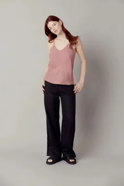 KOMODO KOMODO Damen vegan Hose Löwe Schwarz – Produktbild 1 von 1