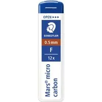 Staedtler STAEDTLER Ersatzminen für Druckbleistifte "Mars micro carbon" Ø 0,5 mm, 12 Stk., F – Produktbild 1 von 1