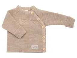 Lilano Lilano Babyjäckchen Bio-Schurwolle sand Gr.62-68 – Produktbild 1 von 1