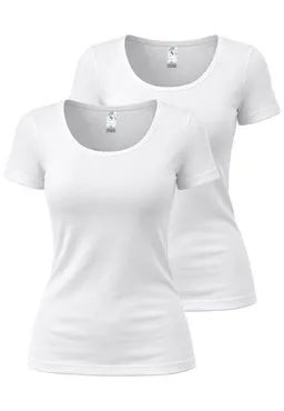 Haasis Bodywear Haasis Bodywear Damen CLASSIC 1/2 Arm Shirt, 2er Pack, Bio Baumwolle – Produktbild 1 von 1
