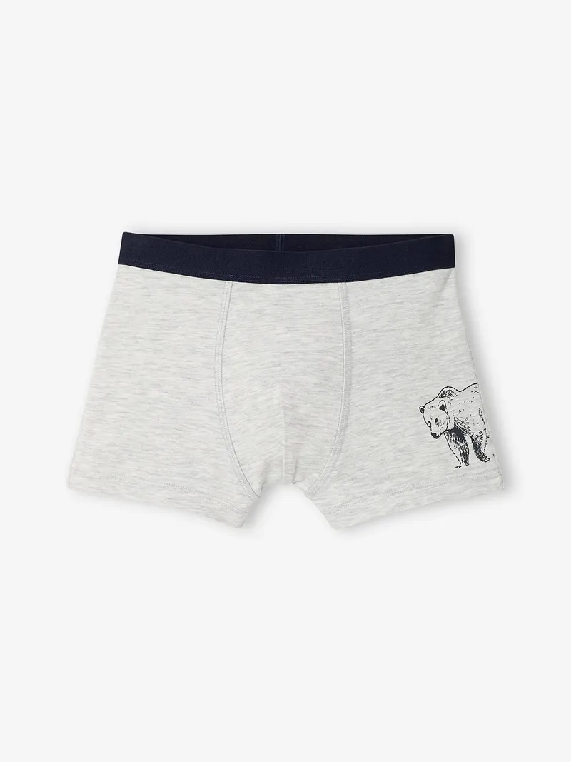 Vertbaudet Vertbaudet 5er-Pack Boxershorts Jungen, Khaki, – Produktbild 2 von 3