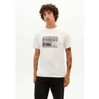 thinking mu thinking mu Surf T-Shirt snow white aus Bio-Baumwolle – Produktbild 1 von 1