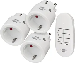 Brennenstuhl Brennenstuhl Mini-Funkschalt-Set, Steckdosenadapter mit Funkempfänger – Produktbild 1 von 1