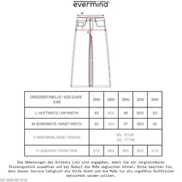 Evermind Evermind W's Wide Leg Jeans-WE1009 – Produktbild 1 von 1