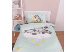 Baby Best Baby Best Babybettwäsche babybest Zebra, Renforcé, 2 teilig, mit liebevollem Motiv – Produktbild 1 von 1