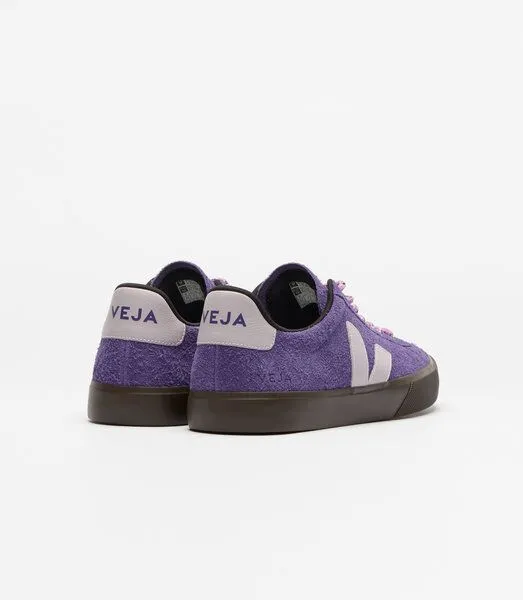 Veja Veja Damen-Sneaker Campo Suede Purple Parme – Produktbild 2 von 4