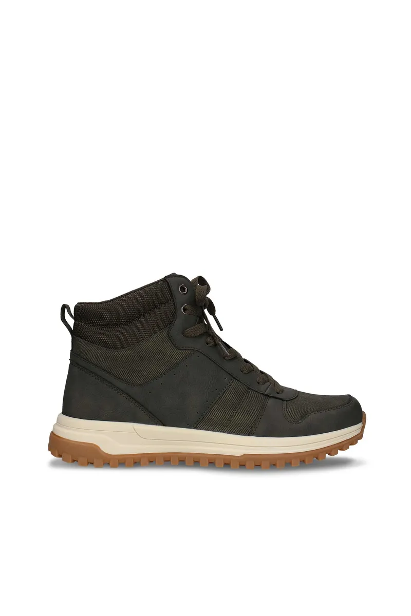 NAE NAE Herren vegan Stiefel Eban Green, Dunkelgrün, – Produktbild 1 von 2
