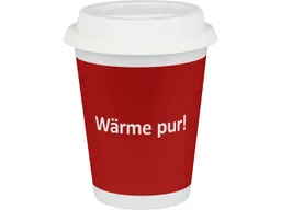 Könitz Könitz Porzellanbecher 'Coffee to go' mit individuellem 1-farbigem Aufdruck – Produktbild 1 von 1