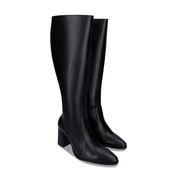 Nae Vegan Shoes Nae Vegan Shoes NAE Iona Black - Apple Vegane Stiefel – Produktbild 3 von 4