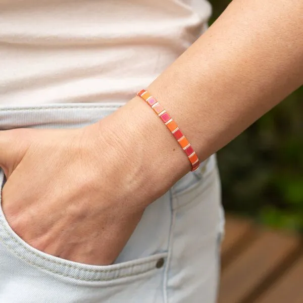 juni juni Armbänder "Sunset Glow" – Produktbild 3 von 4