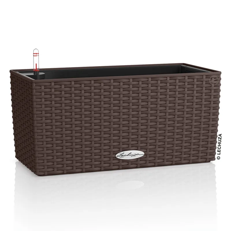 Lechuza® Lechuza® 'Balconera Cottage 40', mokka, ca. 40 x 19 x H 19 cm – Produktbild 1 von 1