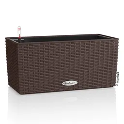 Lechuza® Lechuza® 'Balconera Cottage 40', mokka, ca. 40 x 19 x H 19 cm – Produktbild 1 von 1