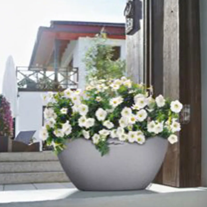 Lechuza® Lechuza® 'Cubeto Stone 40', steingrau, ca. Ø 40 cm, Grau, – Produktbild 1 von 1
