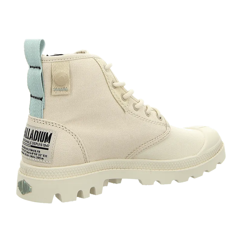Palladium Palladium Schnürstiefelette Pampa Detroit Zip SU für Damen, Weiß, – Produktbild 5 von 7