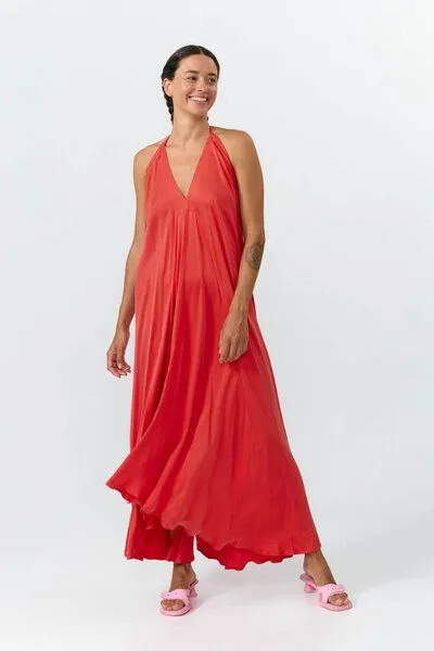 Suite 13 Lab Suite 13 Lab Multipositions Kleid lang, Rot, – Produktbild 1 von 3