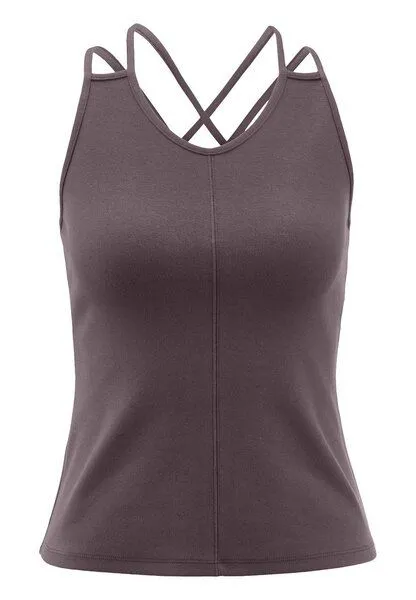 hessnatur hessnatur Top Fitted ACTIVE COMFORT aus Bio-Baumwolle, Mauvebraun, – Produktbild 3 von 4