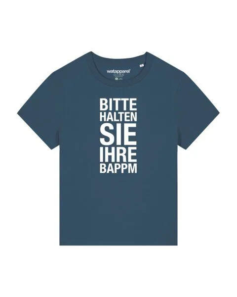 watapparel watapparel T-Shirt Frauen Bitte Halten Sie Ihre Bappm, Stargazer, – Produktbild 1 von 3