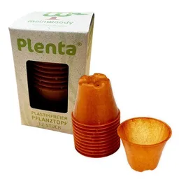 meinwoody meinwoody Plastikfreier Pflanztopf Plenta – 6 cm – Produktbild 1 von 1