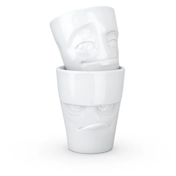 FIFTYEIGHT PRODUCTS FIFTYEIGHT PRODUCTS Fiftyeight Dreidimensionaler Porzellan Charakterkopfbecher – Produktbild 1 von 4