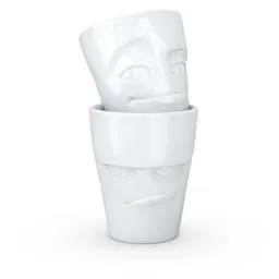 FIFTYEIGHT PRODUCTS FIFTYEIGHT PRODUCTS Fiftyeight  Dreidimensionaler Porzellan Charakterkopfbecher – Produktbild 1 von 1