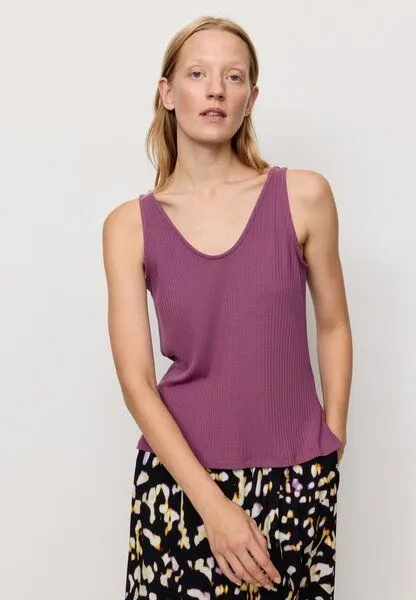 recolution Damen Top aus Lenzing ECOVERO Mix - TONINA - recolution, Dark tulip (rosa), – Produktbild 1 von 4