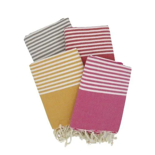 Just Be Just Be Hamamtuch / Strandtuch Fala, Bordeaux, – Produktbild 2 von 2