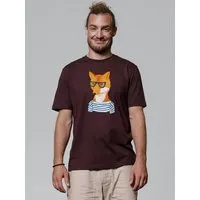 watapparel watapparel T-Shirt Unisex Fuchs, Red brown, – Produktbild 1 von 1