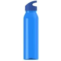 elasto elasto Trinkflasche "Wave" 600 ml – Wasserflasche für Sport & Freizeit, Blau, – Produktbild 1 von 1
