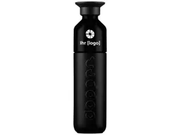 Dopper Dopper Isolierflasche 'Insulated' 350 ml schwarz inkl. weißem Aufdruck – Produktbild 1 von 1