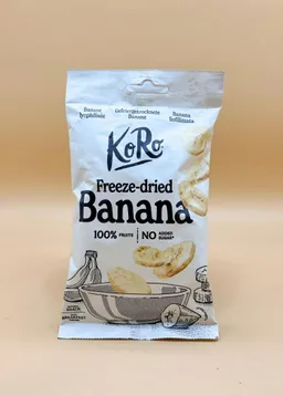 KoRo Gefriergetrocknete Bananenscheiben | 45 g – Produktbild 1 von 1
