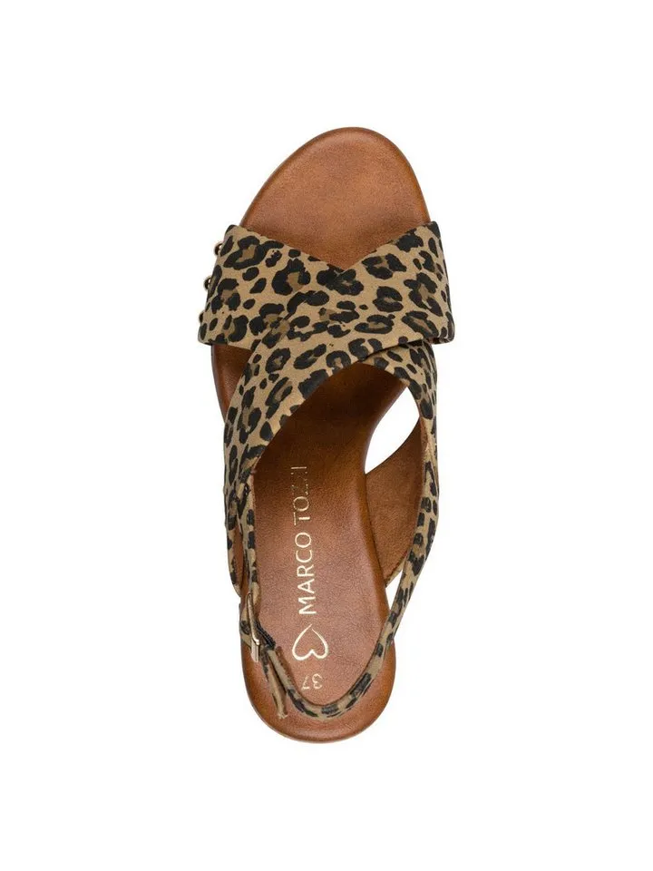 Marco Tozzi Marco Tozzi MT FEEL ME, FEEL, MT Soft Lining, Vegan Sandalette FEEL, Braun, – Produktbild 2 von 5