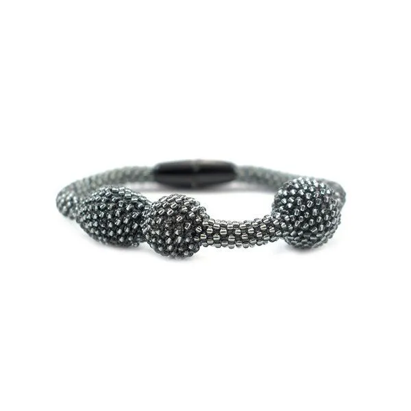 Sakiba Sakiba Armband Fridi, Silbergrau, – Produktbild 1 von 4
