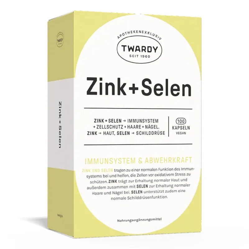 Twardy Twardy Zink + Selen Kapseln vegan – Produktbild 2 von 2