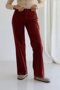 TWOTHIRDS TWOTHIRDS Damen vegan Hose Sora Toffee Braun – Produktbild 1 von 1