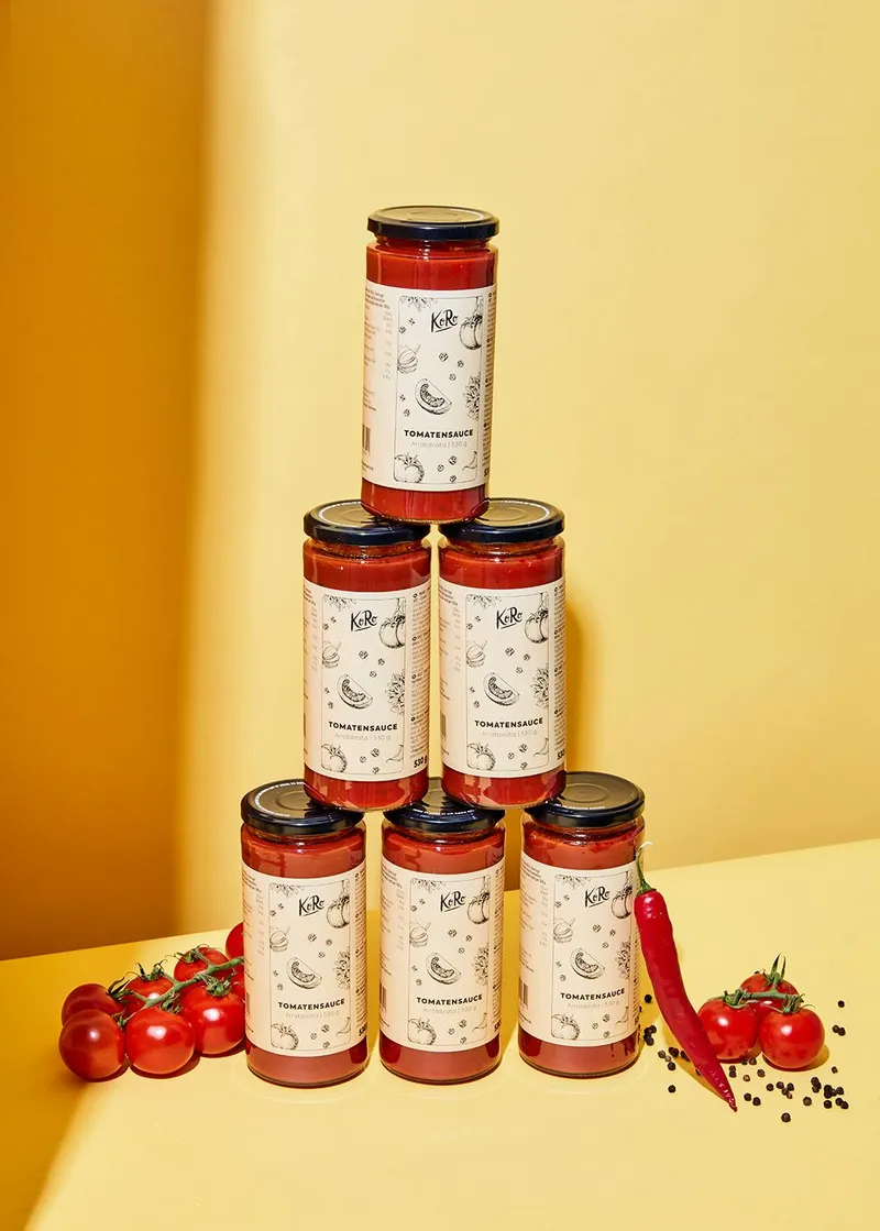 KoRo Tomatensoße Arrabbiata 6 x 530 g – Produktbild 1 von 5