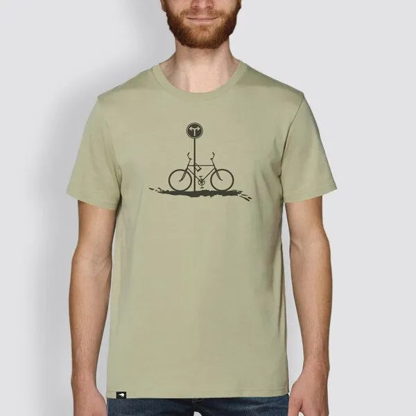 little kiwi little kiwi Männer T-Shirt, "NoWay", Grün- sage, – Produktbild 1 von 2