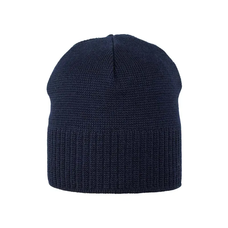 Pure Pure Merino-Beanie Mütze GOTS, Marine, – Produktbild 1 von 1