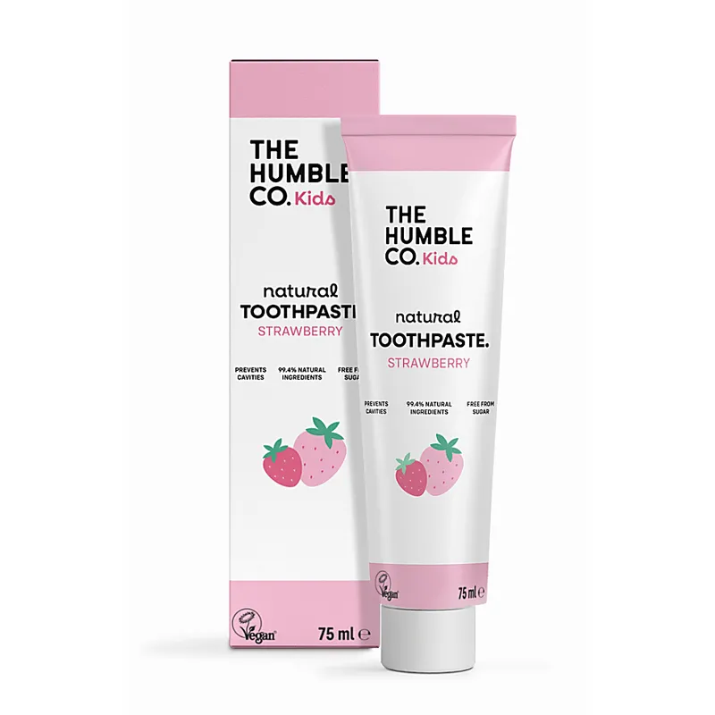 The Humble The Humble Co. Kinderzahnpasta Erdbeere - 75 ml – Produktbild 1 von 1