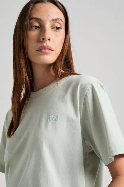 Trendsplant Trendsplant Women’s Essential T-Shirt Coastal Fog, Blau, – Produktbild 3 von 4