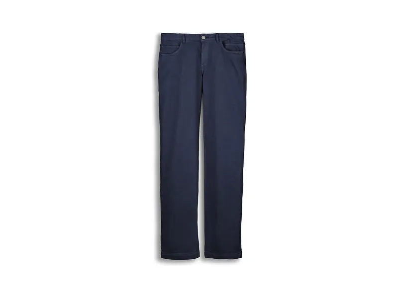 HANS NATUR HANS NATUR 5-Pocket-Hose BENDIX, Deep Sea 32R, Blau, – Produktbild 1 von 2