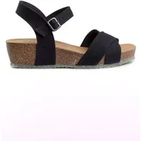 Zouri Zouri Damen vegan Sandalen Natur, Schwarz, – Produktbild 2 von 2