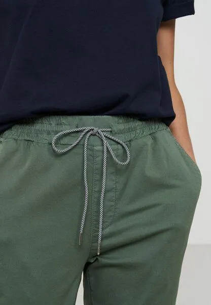recolution Damen Jogg Chino aus Bio-Baumwoll Mix - CALATHEA - recolution, Khaki (grün), – Produktbild 5 von 8