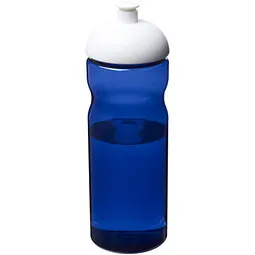 H2O ACTIVE® H2O ACTIVE® H2O Eco Sportflasche mit Stülpdeckel, 650 ml, Weiß / blau, – Produktbild 1 von 1