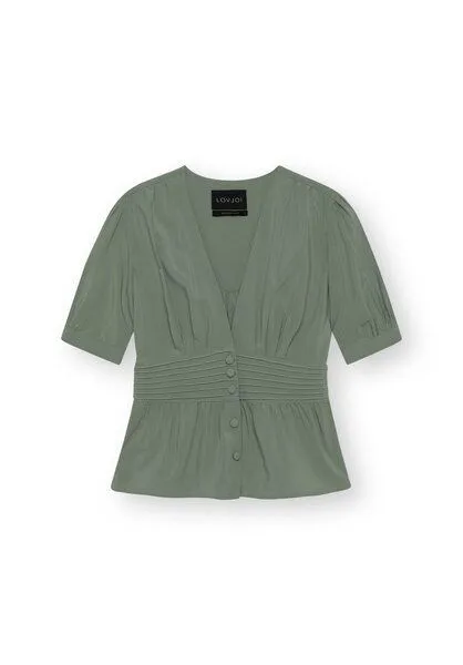 Lovjoi Lovjoi Damenbluse LILLMOR, Fern (grün), – Produktbild 1 von 4
