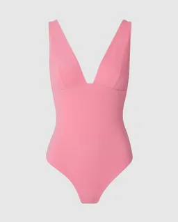Understatement Understatement Damen vegan Badeanzug Plunge Candy Pink – Produktbild 1 von 1