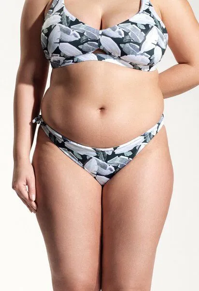 Oy Oy Surf Bikini Hose „Mako“, Grünes blattmuster, – Produktbild 2 von 4