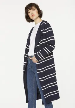 ARMEDANGELS ARMEDANGELS SEVAAL STRIPES - Damen Longcardigan aus Bio-Baumwolle – Produktbild 1 von 1