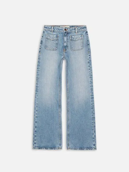 Nudie Jeans Nudie Jeans Holly Flare Denim Pants, Blau, – Produktbild 3 von 3